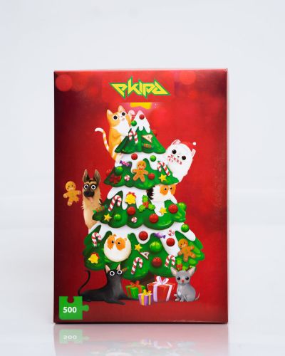 Puzzle Christmas Tree 500 elementów