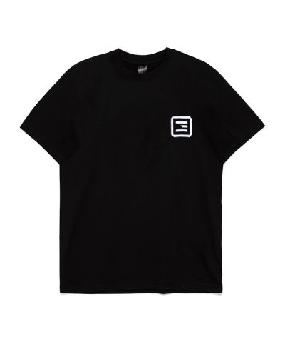 T-shirt S3 czarny oversize
