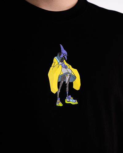 T-shirt Nowciax Na Zajawce czarny