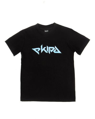 T-shirt KIDS Poly niebieski czarny